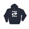 UWU OWO Heart Hoodie
